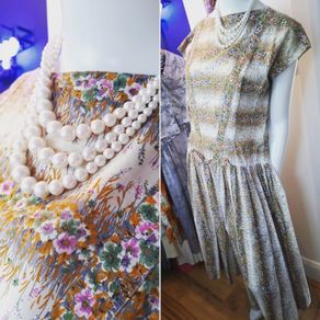 Dolly Day California Original Vintage Floral dress
