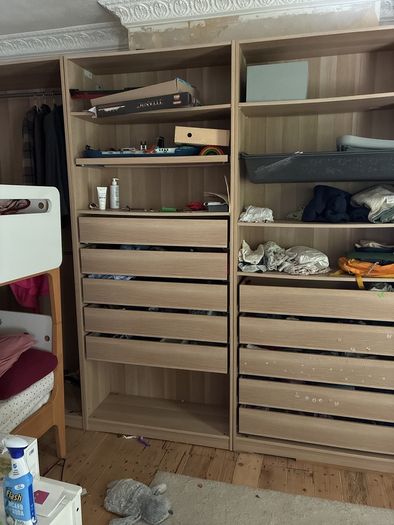 IKEA Pax wardrobes