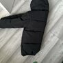 Black winter puffy jacket from zara Image 3