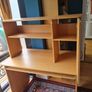 Desk with shelves and drawer Image 2
