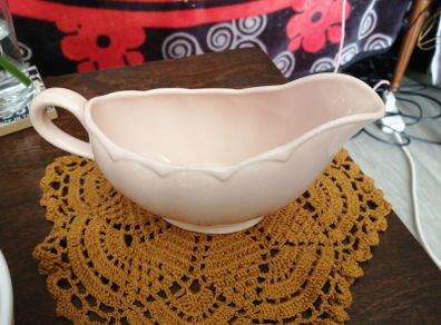 Grindley porcelain gravy dish