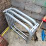 galvanised bike rack hoop bridges. Image 4