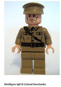 Lego Indiana Jones iaj018 Colonel Dovchenko