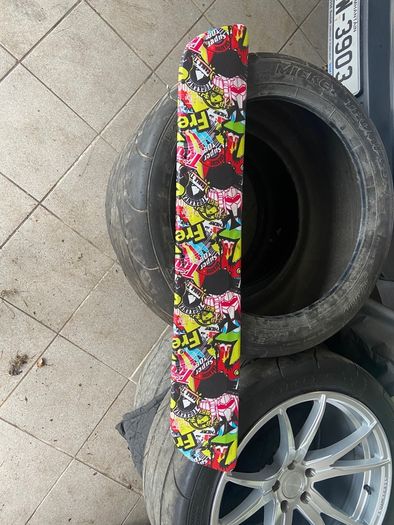 Golf Mk2 boot lid card