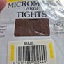 Vintage Galaxy PP Pretty Polly Micromesh Large Tights Image 3