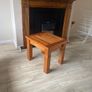 wooden side table Image 4