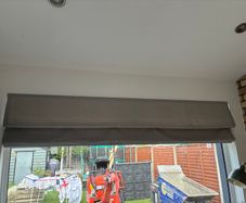 Set of Roman blinds