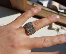 925 Silver Ring with stones