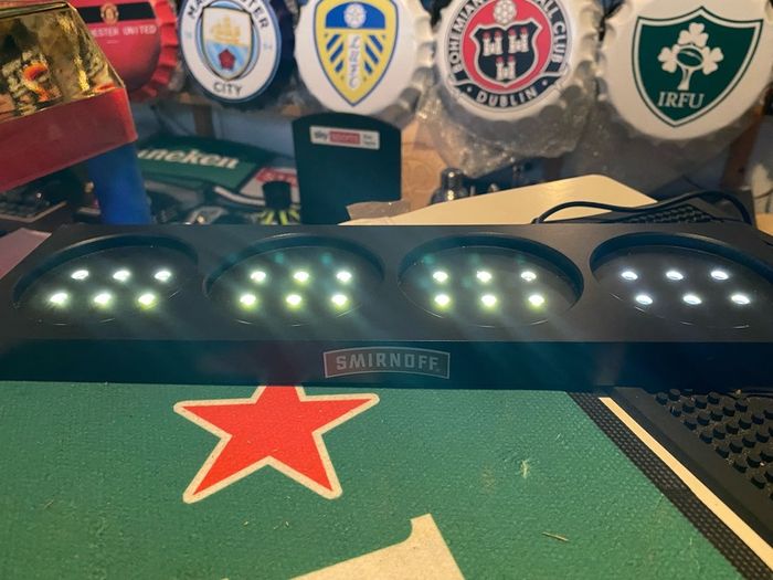 smirnoff bottle light holder