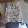 Antique handmade Embroidery tablecloth 110 X 110 CM. Image 2