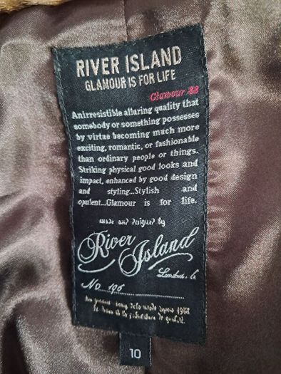 River Island Women's Fur Jacket