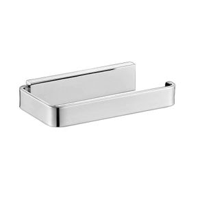 SET OF THREE PIECES Luxury solid brass construction Polished chrome  Bathroom Accessories set