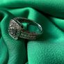 Antique White gold and diamond ring Image 6