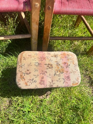 19th Century Irish Pine Foot Stool
