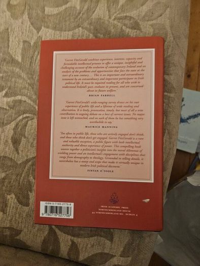Reflections On The Irish State. By Garret Fitzgerald First Edition Hardback With Dustjacket In Very Good Condition.  See Photos For Same.