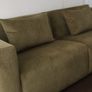 Luxury Premium Velvet Sofa As New/Delivered May Image 2