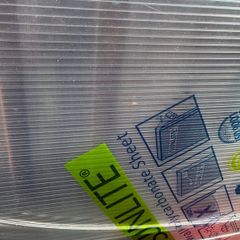 Perspex sheet
