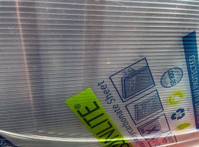 Perspex sheet