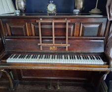 Piano and storage seat
