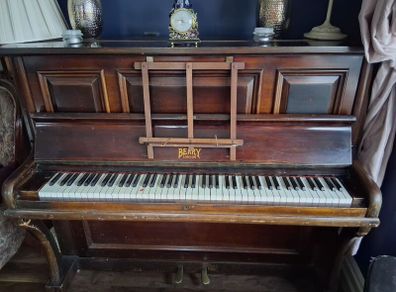 Piano and storage seat