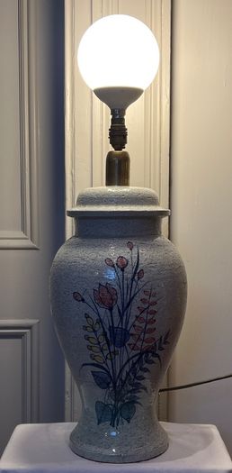Large Vintage Italian Ceramic Lamp Base PRICE DROP