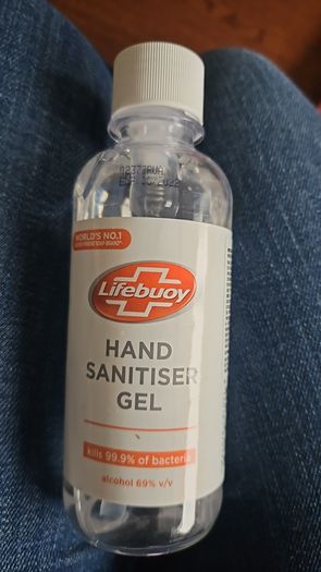 Facemasks and hand sanitiser