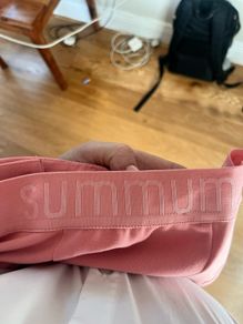 Summum Dusty Pink Smart Trouser