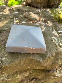 Galvanised Metal Post Caps