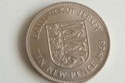 Uncirculated Jersey 10 pence
