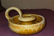 Youghal Pottery Chamberstick Candle Holder