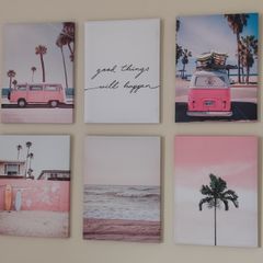 6-Piece California Surf Canvas Set