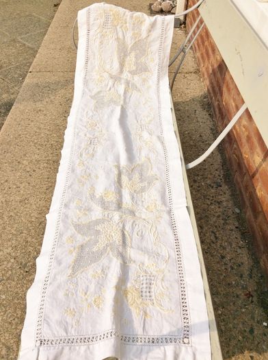 Hand Embroidered Runner