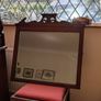 Free mahogany dressing table.  Love to see it up cycled.  Solid. Image 2