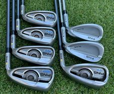 Ping G irons and Glide wedges
