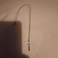 sterling silver chain with 21st key