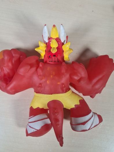 Heroes Of Goo Jit Zu Figure Bundle Stretchy Elastic Bendy Dino Power Blazagon
