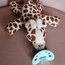 Philips Avent Giraffe Snuggle Baby Comforter and Soother Holder Image 3