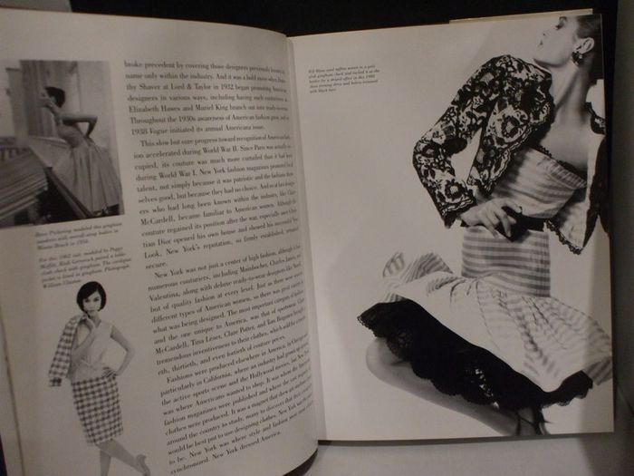 SALE!  NEW YORK FASHION The Evolution of American Style by Caroline Rennolds Milbank