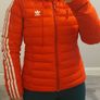 Adidas Originals 3 stripe Red Jacket Image 4
