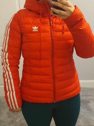 Adidas Originals 3 stripe Red Jacket