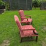 Pair of high quality hardwood chairs Image 3