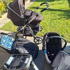 Silver Cross Pioneer Travel System  Full Bundle