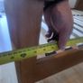 King size wooden bed frame Image 5