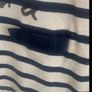 top Maison scotch size 3 nautical stripe top 12/14 navy & cream Image 5