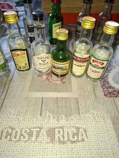20 Miniature Bottles Kilbeggan, Tullamore, Dublin Etc. Selling as a lot Postage Available