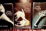 E L James .  Fifty Shades Of Grey Trilogy.
