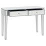 Mirrored Console Table MDF and Glass 106.5x38x76.5 cm Image 2