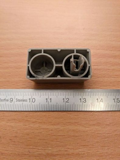 BROKEN IBM Model M backspace key (original, cca. 1987)