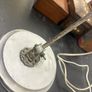 Vintage Industrial Adjustable Metal Desk Lamp Restoration Image 4