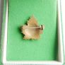 Vintage Canadian WW1 Gilt Enamel Officers Lapel Badge Image 6